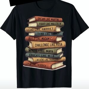 Inspirational Black Graphic T-Shirt